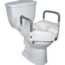 Categories :: Mobility :: Toilet Seats :: Drive Medical Raised Rem Arms With Raised Toilet Seat ...