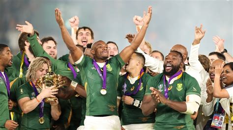 South Africa wins third Rugby World Cup title - YouTube