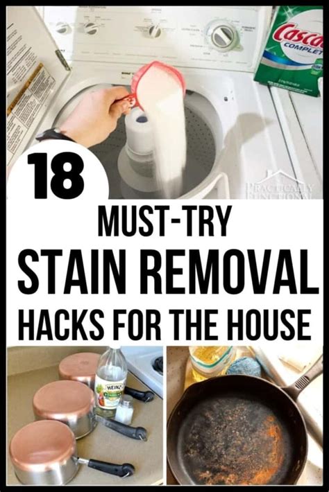 18 Unbelievable Stain Removal Tips You Need