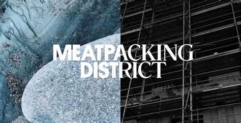 Meatpacking District website | Base Design