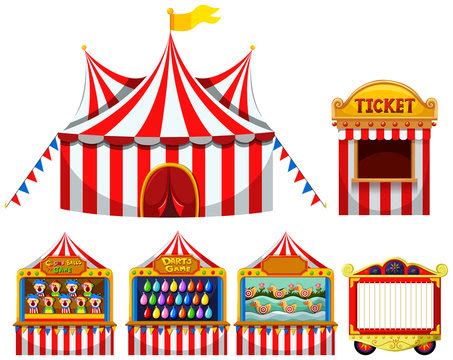 Carnival Booth Clipart