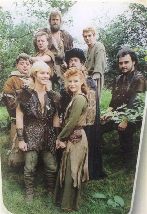 Robin of Sherwood cast. | Jason connery, Robin, Robin hood