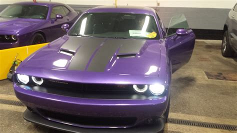 Plum Crazy Purple Challenger - Cars