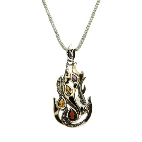 Keith Jack - Elements Collection "Fire" Necklace - Nature Coast Jewelers - Spring Hill Florida's ...