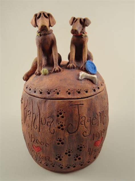 Custom dog or pet urns- urns for two pets- any breed- dogs,cats ...