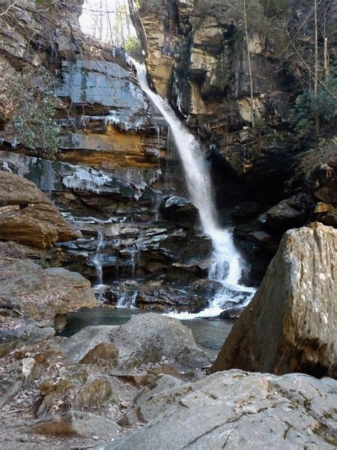 Big Bradley Falls - Saluda, Polk County, North Carolina - World of ...