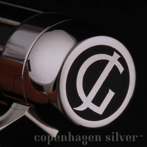 Georg Jensen Sterling Silver Fountain Pen, Silverline | Copenhagen Silver