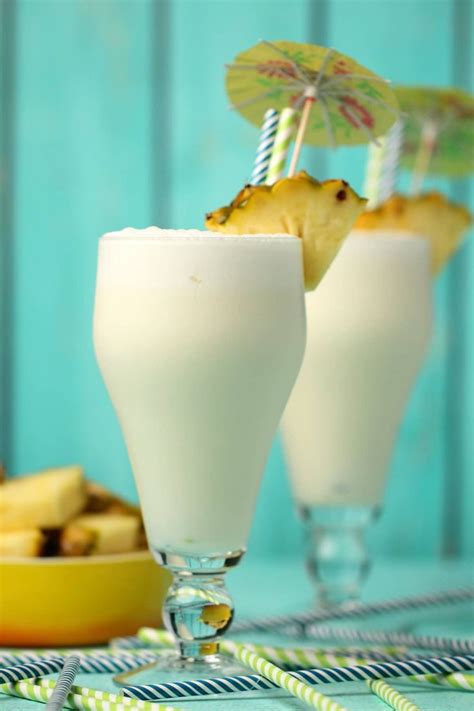 Creamy vegan pina colada. Made with malibu rum, fresh pineapple juice and coconut cream, this ...