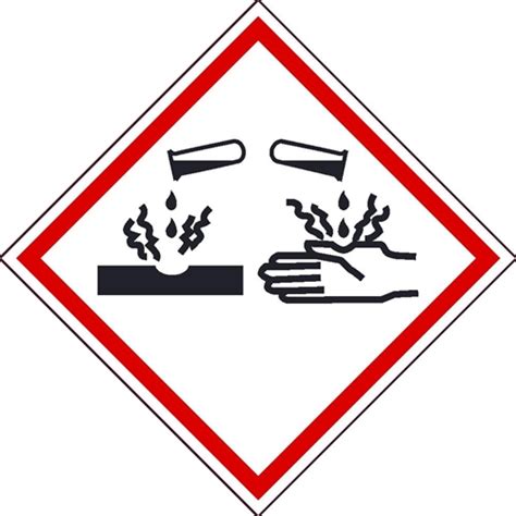 Corrosive Ghs Label (GHS2034ALV2)