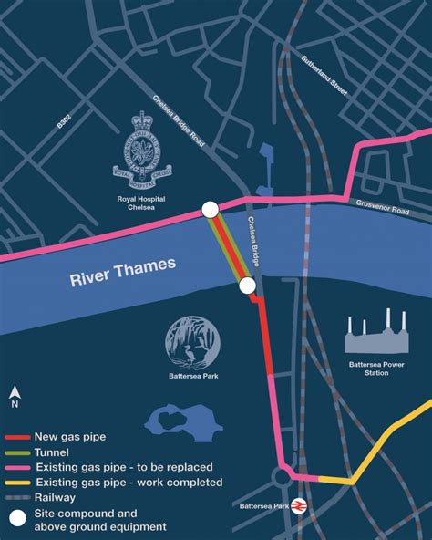 Thames Tunnel Map