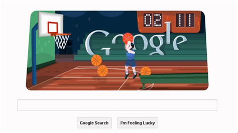 London 2012 Basketball Google Doodle - YouTube