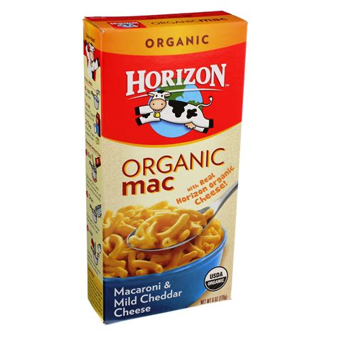 Horizon Organic Macaroni and Mild Cheddar Cheese - Shop Pantry Meals at H-E-B