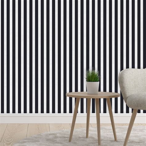 Vertical Stripe Wallpaper - Etsy