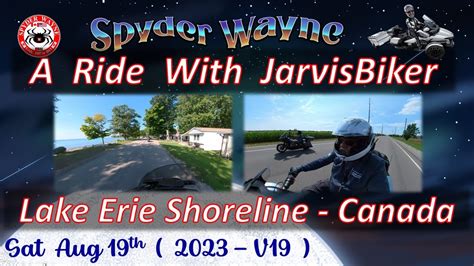 Lake Erie Shoreline Ride in Canada - with @JarvisBiker - YouTube