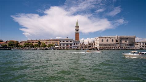 Piazza San Marco from the lagoon