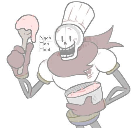 Papyrus Cooking by TimeAlien on DeviantArt