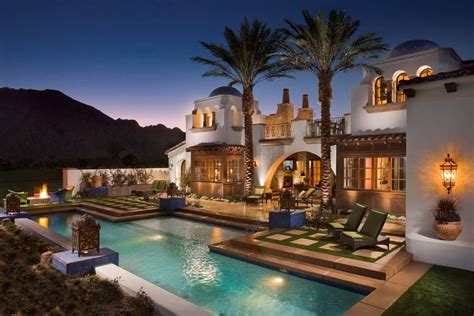 Beautiful Spanish Hacienda in La Quinta, CA | Hacienda style homes ...