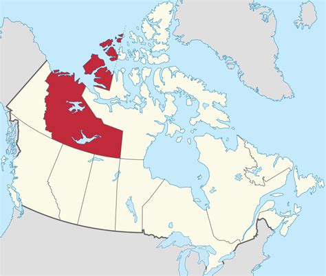 Map Of northern Canada Territories | secretmuseum