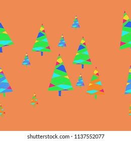 Different Types Christmas Trees Stock Vector (Royalty Free) 1838999518 ...