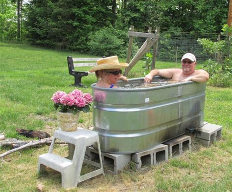 The top 35 Ideas About Diy Outdoor soaking Tub - Home, Family, Style ...