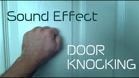 Door Knocking Sound Effect in ((STEREO)) - YouTube