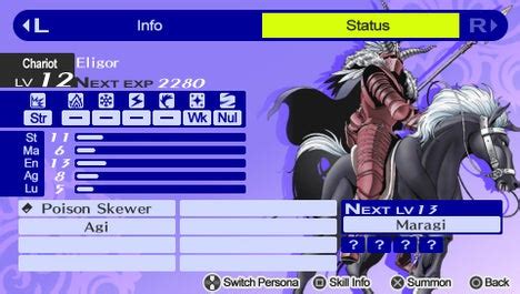 Eligor - Shin Megami Tensei: Persona 4 Golden Wiki Guide - IGN