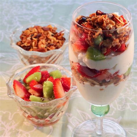 Breakfast Parfait with Granola, Yogurt, and Fruit Recipe | Allrecipes