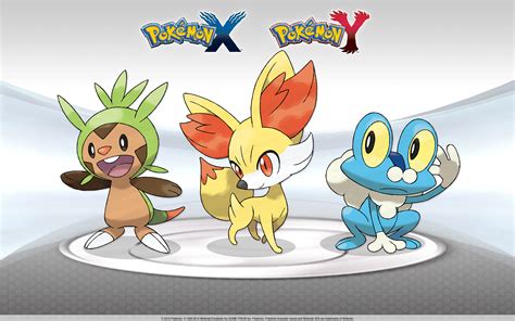 Pokemon X Y Wallpaper - Chespin Froakie And Fennekin - 1920x1200 Wallpaper - teahub.io