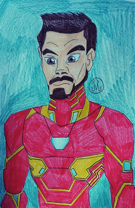 Tony Stark (Infinity War) by DNCSamsonART on DeviantArt