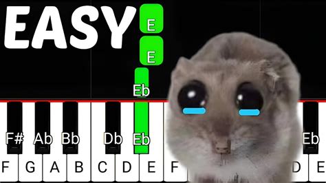 Sad Hamster Violin Meme on Piano - YouTube