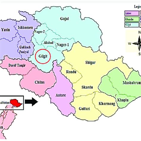 Map of gilgit (Study Area). | Download Scientific Diagram