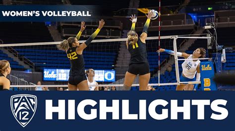 No. 6 Oregon vs. UCLA Women's Volleyball Highlights | 2023 Season - YouTube