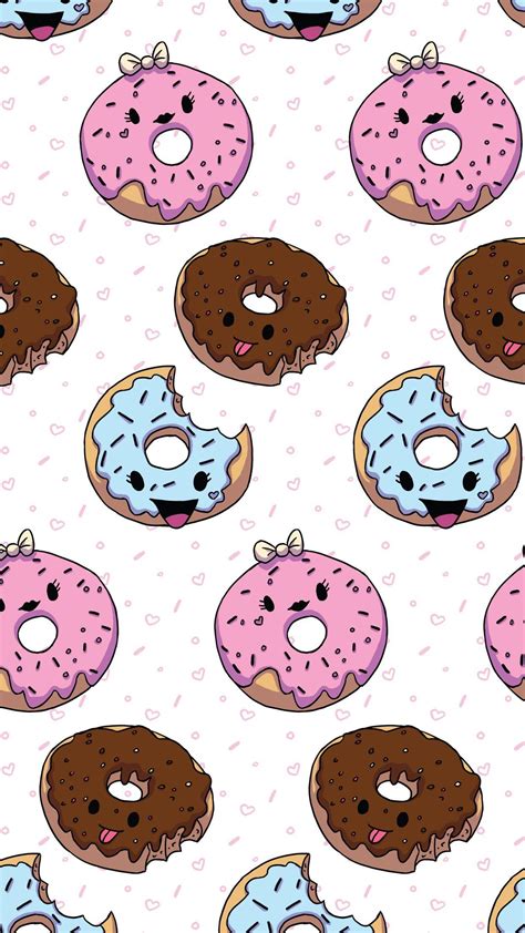 Cute Doughnut Wallpapers - Top Free Cute Doughnut Backgrounds ...