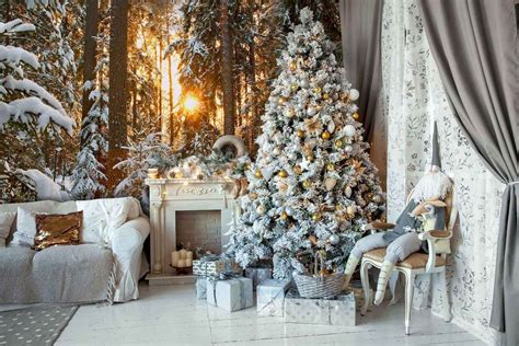 65 Best Living Room Christmas Decoration Ideas | Christmas backdrops ...