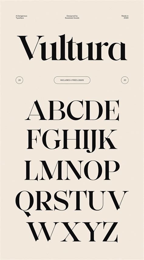 Vultura - Classic Font on Behance | Graphic design fonts, Classic fonts ...