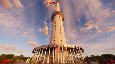 World's Tallest Flagpole: world record attempt in Columbia Falls, Maine