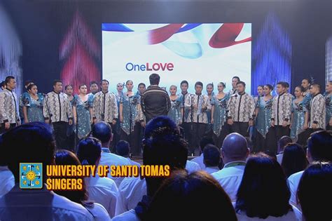 UST Singers perform at ABS-CBN flag raising | ABS-CBN News