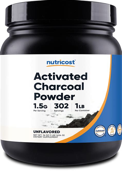 Buy cost Activated Charcoal Powder 1lb - Food Grade Powder, Toothpaste ...