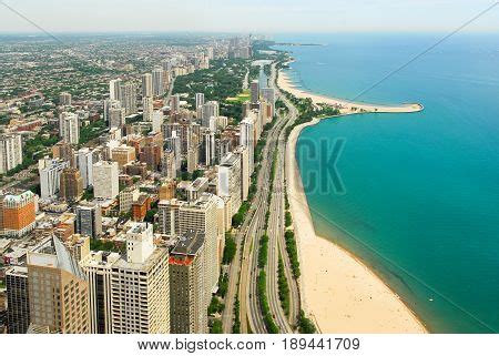 Chicago Skyline Gold Image & Photo (Free Trial) | Bigstock