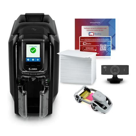 Zebra ZC350 Duel Side CARD PRINTER - Smart Plus General Trading LLC