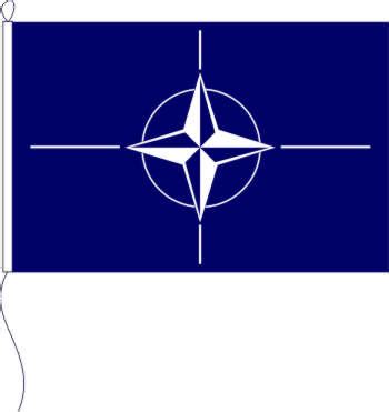 Flagge NATO 150 x 250 cm Marinflag | Maris Flaggen GmbH