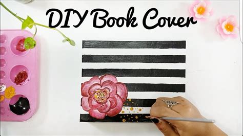 DIY | Notebook Cover | Cover Page Design | Art Book Cover Design ...