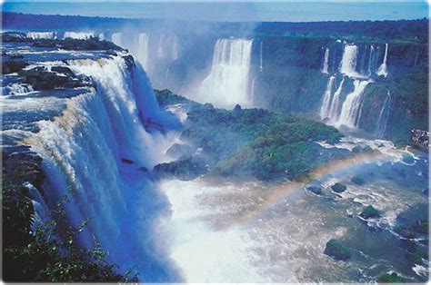 Iguacu Falls, Parana, Brazil. Iguazu National Park