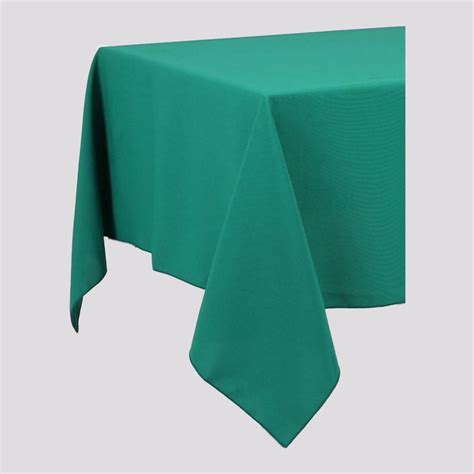 Jade Green Rectangle Plain Tablecloth - Pub Style Tables | Buy Britain