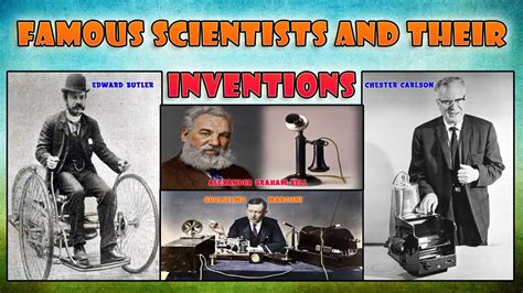 Top scientists and their inventions | Important Inventions ...