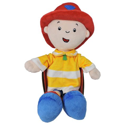 Caillou Firefighter Plush - Walmart.com