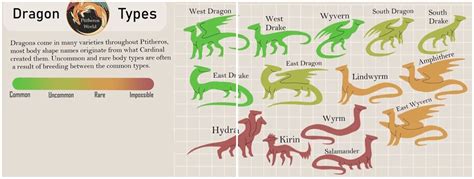 A lil tip for the different dragons. | Types of dragons, Dragon artwork ...