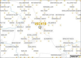 Vechta (Germany) map - nona.net