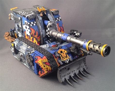 Basilisk, Boomwagon, Looted, Orks, Warhammer 40,000 - Looted Basilisk ...