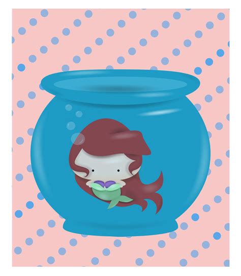 Disney Ariel in a Fish Bowl I by smallrinilady on DeviantArt